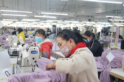 泗县:抢抓长三角一体化发展 做大做强服装生产基地